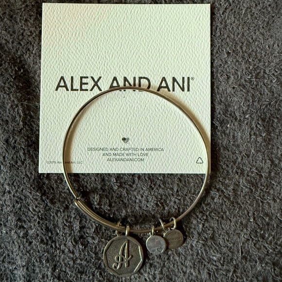 Alex and Ani Silver Charm Bracelet - Picture 1 of 1